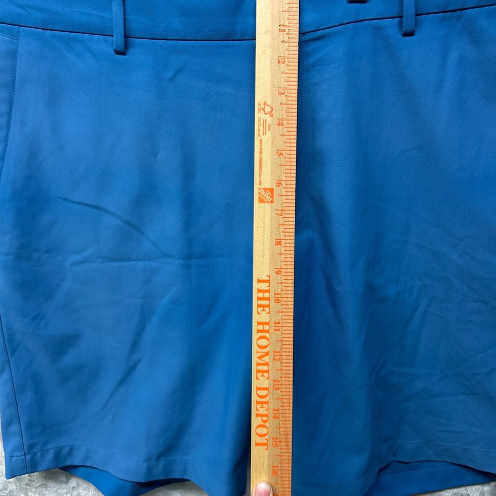 Peter Millar Shorts Mens 40 Blue Crown Sport Golf Performance Stretch Chino FLAW - Picture 5 of 12